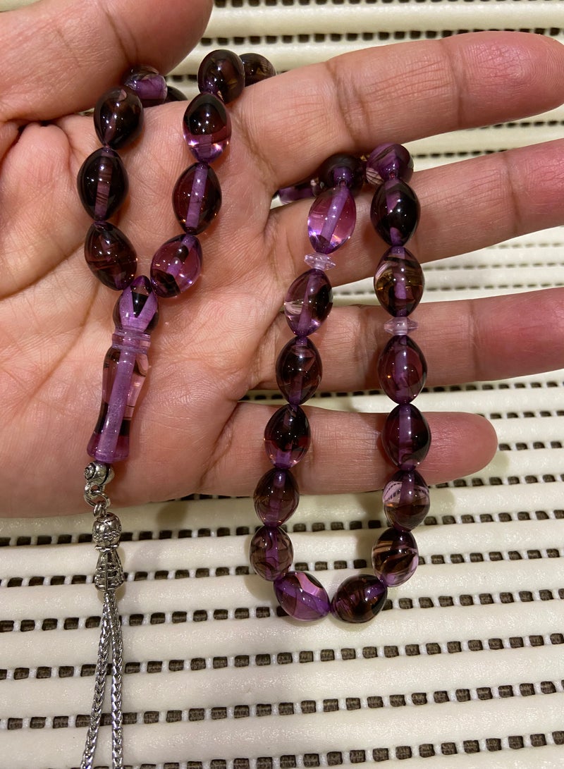 Faturan Prayer Beads For Men 33 Beads Size 9mm x 12.5mm - Image 4