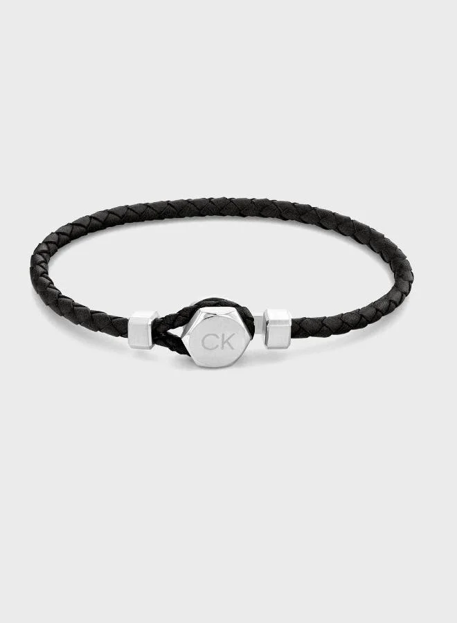 CALVIN KLEIN Latch Braided Bracelet