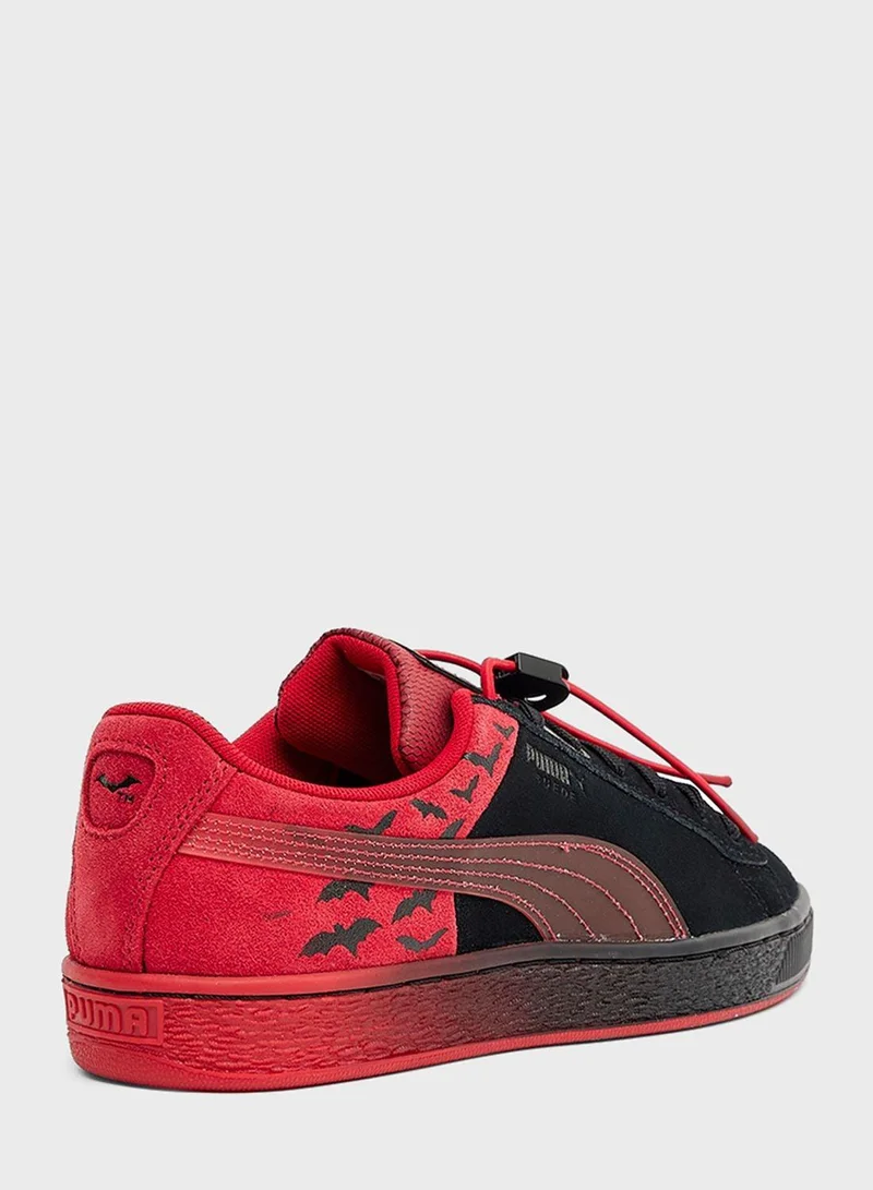 PUMA Youth Batman Suede Classic Sneakers