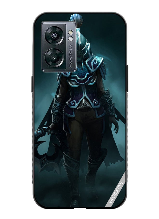 VR CREATIVE Protective Case Cover For OnePlus Nord N300 Phantom Assassin, Dark Wraith Set, Dota 2 Design Multicolour  - Image 1