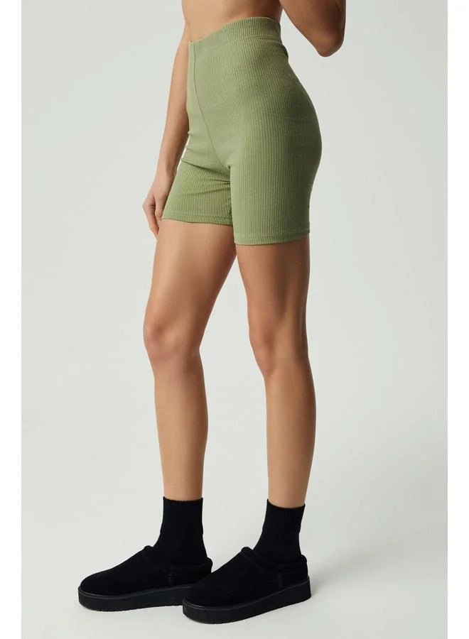 Urban Beat  Courtney Women's Black and Green Leggings. for Women | Best Price UAE