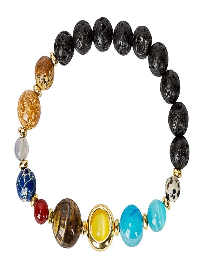 SPUNKYsoul Solar System Earth Planets Bracelet Universe Galaxy Her, Women, Woman Jewelry Gifts Space Collection - Image 1