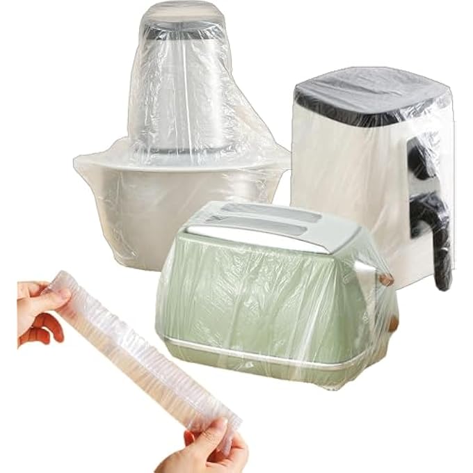 LEVGLAKE 30Pcs Appliance Dust CoversKitchen Disposable Dust Cover Thickened Elastic Dust Cover Protective Cover For Air Fryer Pressure Cooker Blender Coffee Maker Slow CookerComputer90 X 110Cm - Image 2