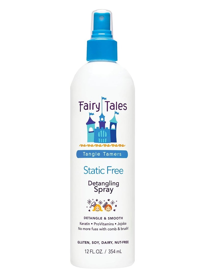 Fairy Tales Fairy Tales Tangle Tamer Detangling Spray for Kids - Ultra Moisturizing and Anti Frizz Protection - Paraben Free, Sulfate Free - 12 Oz  - Image 1