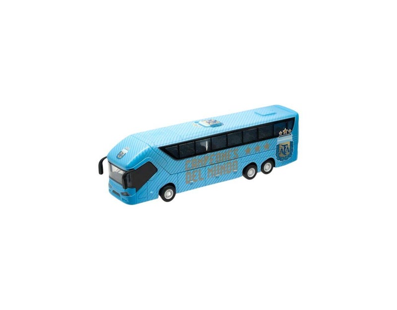 Sockers Argentina National Team Official Tour Bus Toy (1:50, Light Blue) - Image 3