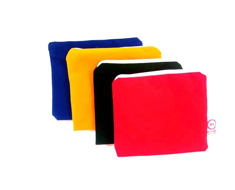 2DS Velvet Small Coin Pouch for return gifts with ziper, Small velvet jewellery gifting pouch velvet purse for ladies Small Zipper bags - Image 2