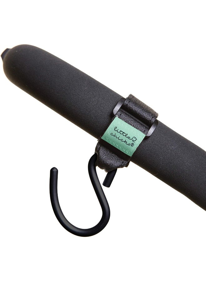 Little Chicks Baby Stroller Organizer Hook Clip for Purse and Bags - 2 Pack - Model CK096 - Image 3