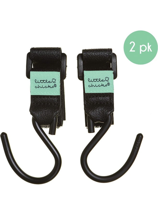 Little Chicks Baby Stroller Organizer Hook Clip for Purse and Bags - 2 Pack - Model CK096 - Image 5