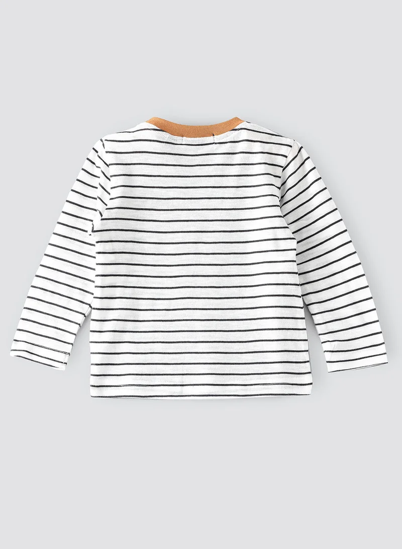 JAM Knit t-shirt with stripes