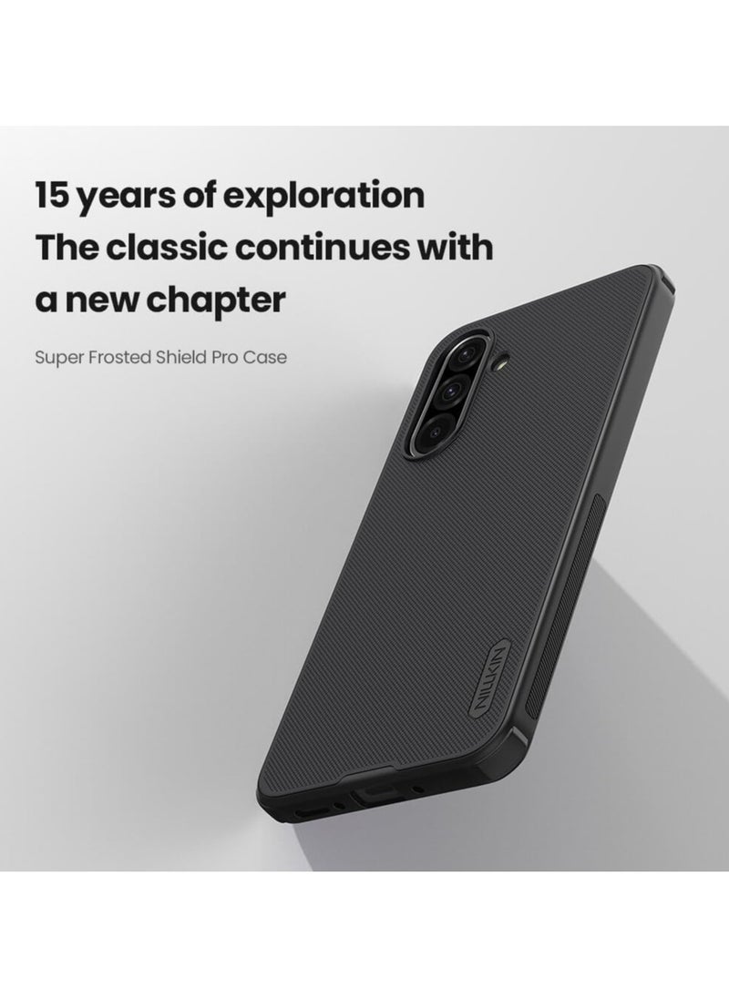 Nillkin Samsung Galaxy A36 Case Cover Super Frosted Shield Pro Matte All-Round Protection Anti-scratch Slim Luxury PC Hard Protection Back Cover for Samsung Galaxy A36 5G 2025 Black  - Image 2