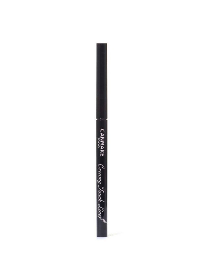 CANMAKE Creamy Touch Liner 1.5mm Slim Eyeliner (0.09 g) (01 Deep Black) - Image 1