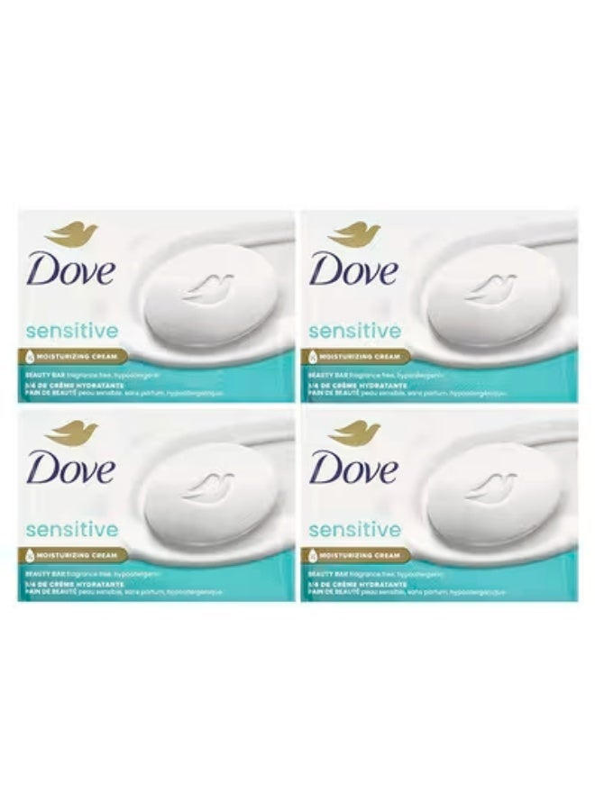 4 قطع صابون دوف مستورد للبشرة الحساسه - Image 1