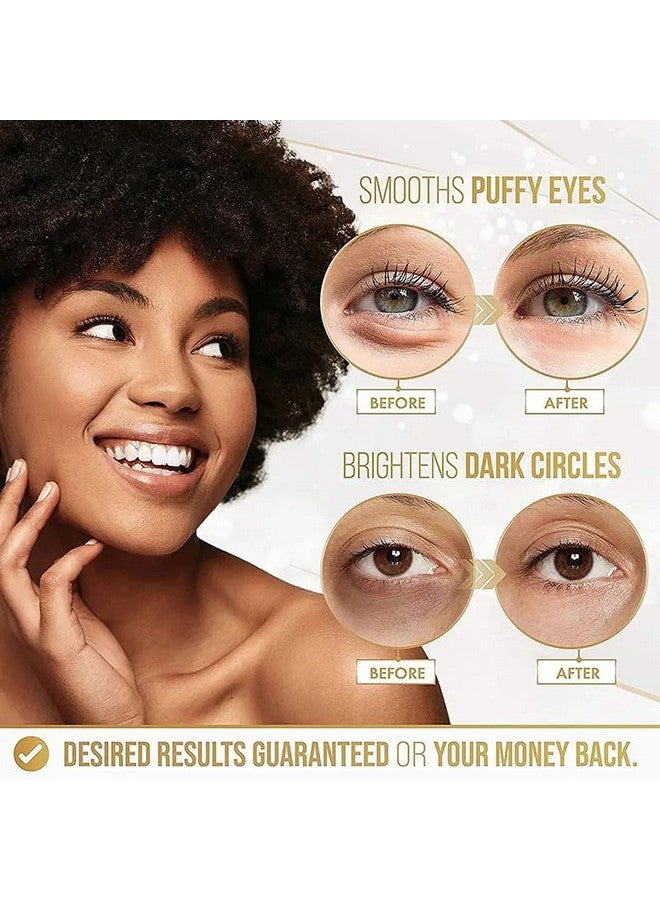 Eye Magic Gold Under Eye Gel Patch (20 Pairs) Herbal Cooling Eye Skincare Treatment For Puffy Eyes Dark Circles Fine Lines Wrinkles Usa Tested - Image 5