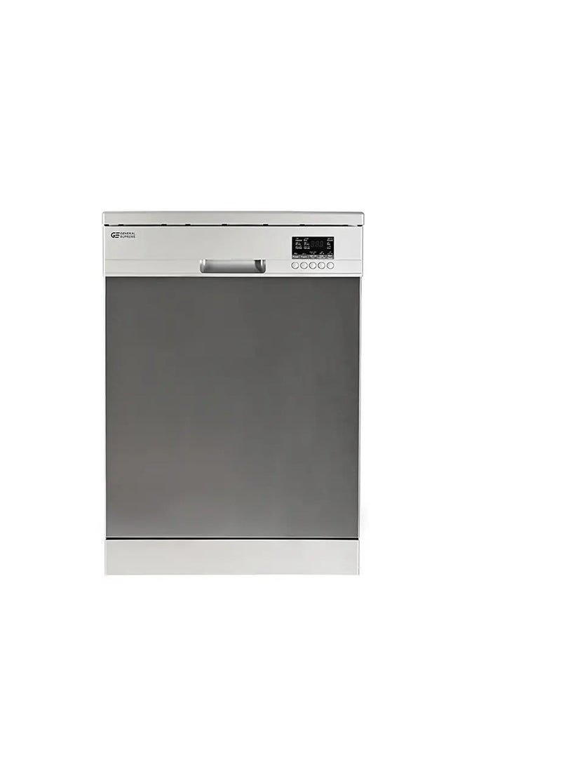 GENERAL SUPREME General Supreme, Dishwasher 5 Programs, 13 Places, 2 Racks, Steel  - Image 1