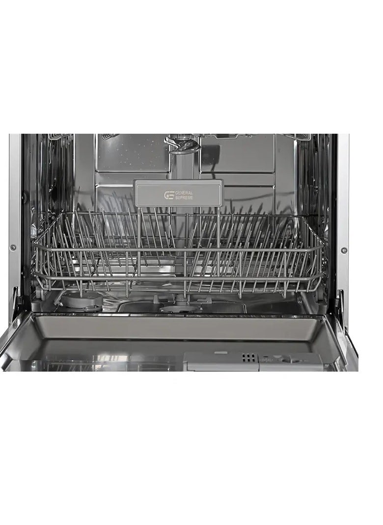 GENERAL SUPREME General Supreme, Dishwasher 5 Programs, 13 Places, 2 Racks, Steel  - Image 5