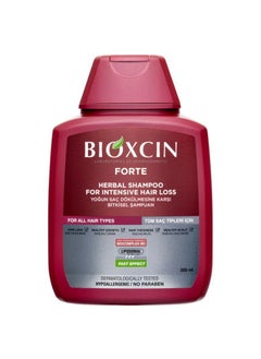 Herbal Care Shampoo  Bioxcin Forte Herbal Shampoo For Intensive Hair Loss Red