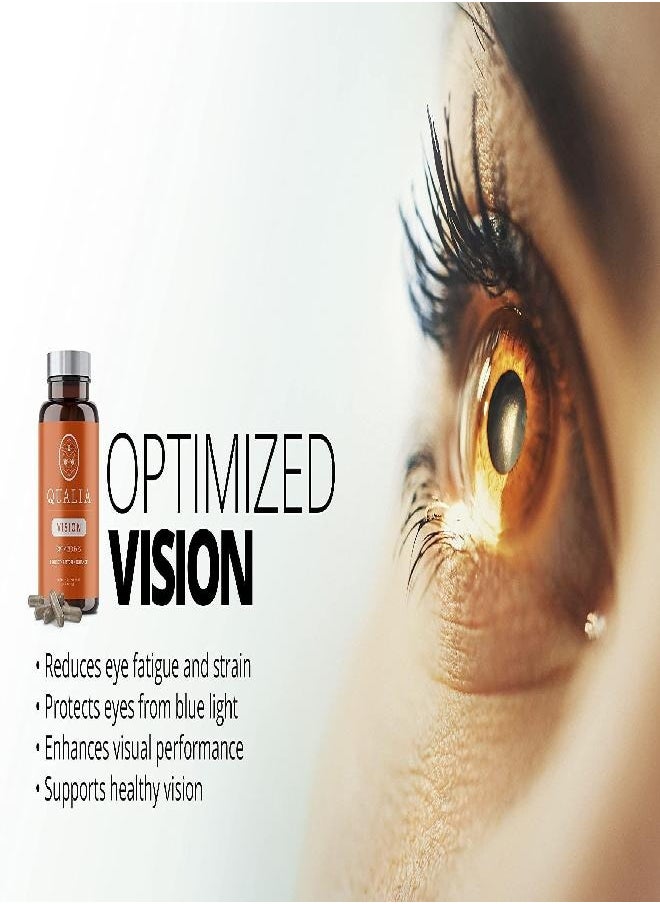 NEUROHACKER COLLECTIVE - Qualia Vision Eye Vitamin Supplement -10+ Clinically Researched Ingredients Including Lutein, Zeaxanthin, Bilberry, Goji, Amla Fruit -1x-Daily, Vegan, Non-GMO, Gluten-Free 20 count - Image 1