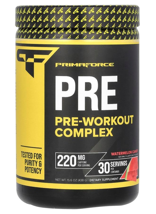 Primaforce PreWorkout Complex Watermelon Candy 15.6 oz (438 g) 