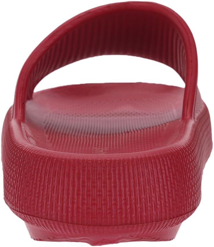 BRONAX Pillow Slippers for Women and Men | House Slides Shower Sandals | Cushioned Thick Sole 39-40 Red - Image 5
