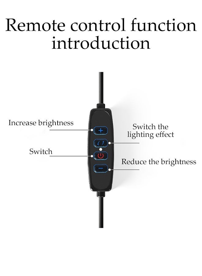 DUNISO Portable LED Photo Fill Light, LED Photography Fill Light,LED Video Light,2700K-6500K,9-Level Adjustable Brightness,for Video Recording, Game Streaming, Live Streaming ﻿ - Image 5