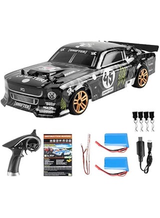 RC Drift Car, 1:18 Scale Remote Control Car, 2.4GHz 4WD 30KM/H High Speed RC Racing Car with LED Light Strip and 2 Batteries for Adults and Kids - pzsku/Z031444739F15C129658BZ/45/_/1725091357/82c4e448-8e83-432f-b4e3-58a8c814c395