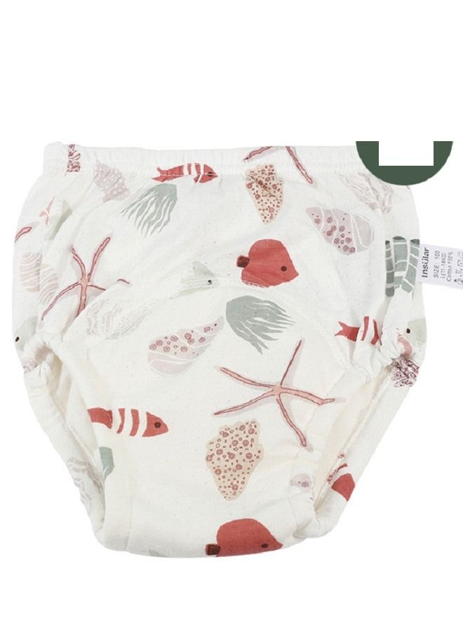 Loquat حفاضات تدريب الأطفال من ألياف البامبو على شكل نجمة رملية