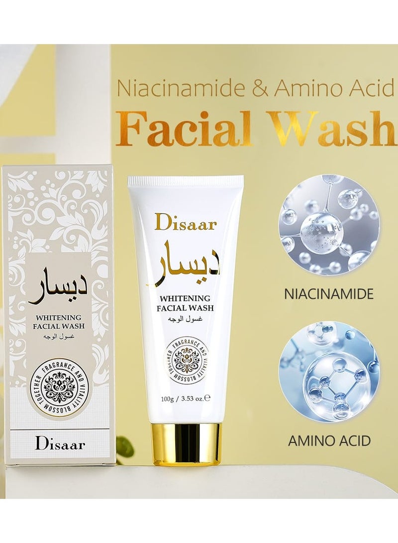 Disaar Whitening Facial Wash With Niacinamide And Amino Acid 100 g - Image 3