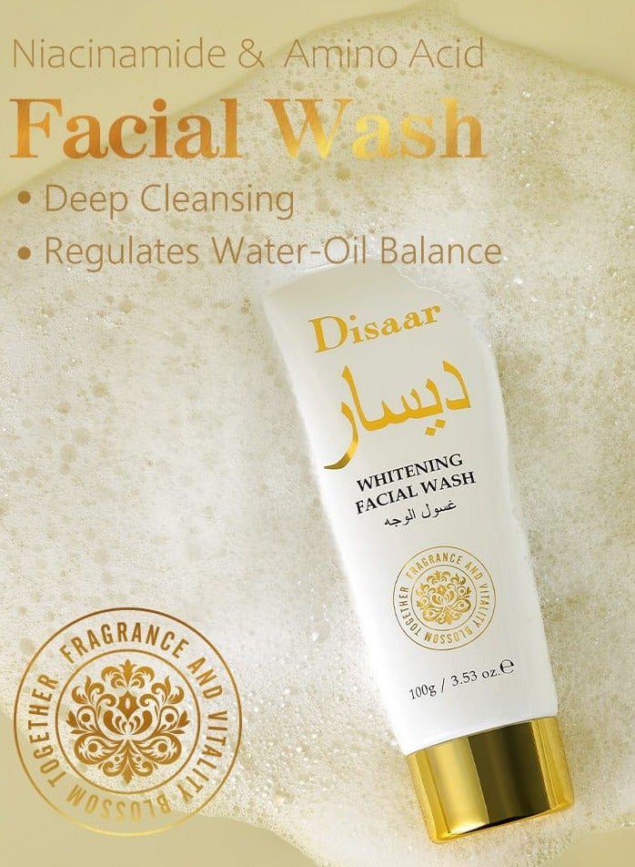 Disaar Whitening Facial Wash With Niacinamide And Amino Acid 100 g - Image 4