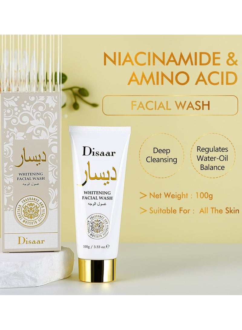 Disaar Whitening Facial Wash With Niacinamide And Amino Acid 100 g - Image 5