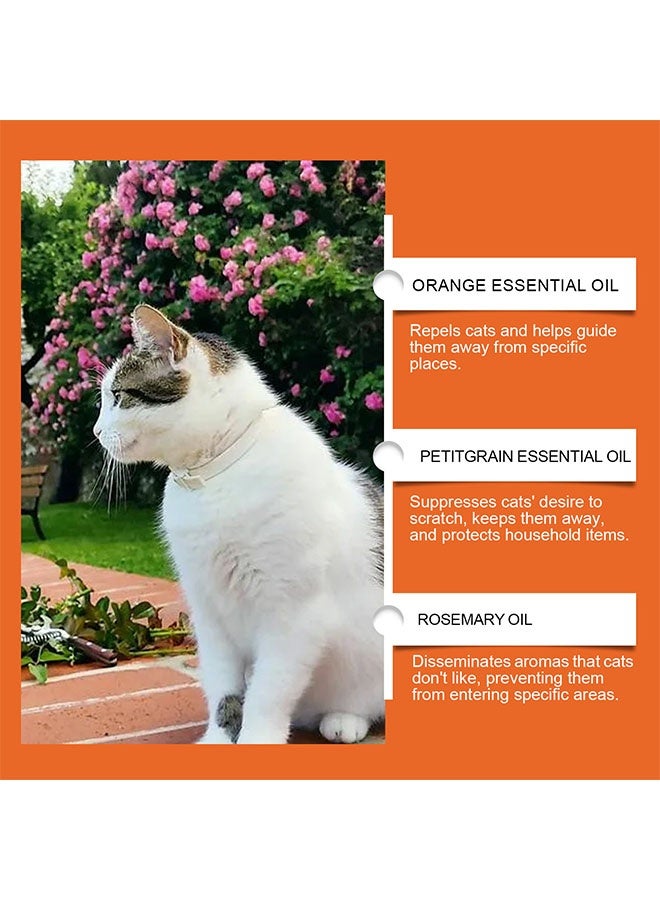ييبونغ رذاذ طارد القطط والهرر، طارد قطط طبيعي وآمن في الهواء الطلق، رذاذ طارد للبول للقطط في الداخل لمنع وضع علامات البول على الأثاث، وسيلة تدريب إنسانية فعّالة ضد الخدش للقطط والهرر 100 مل - Image 3