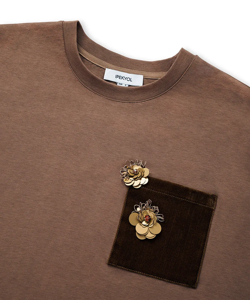 Ipekyol  T-Shirt with Applique for Women | Best Price UAE