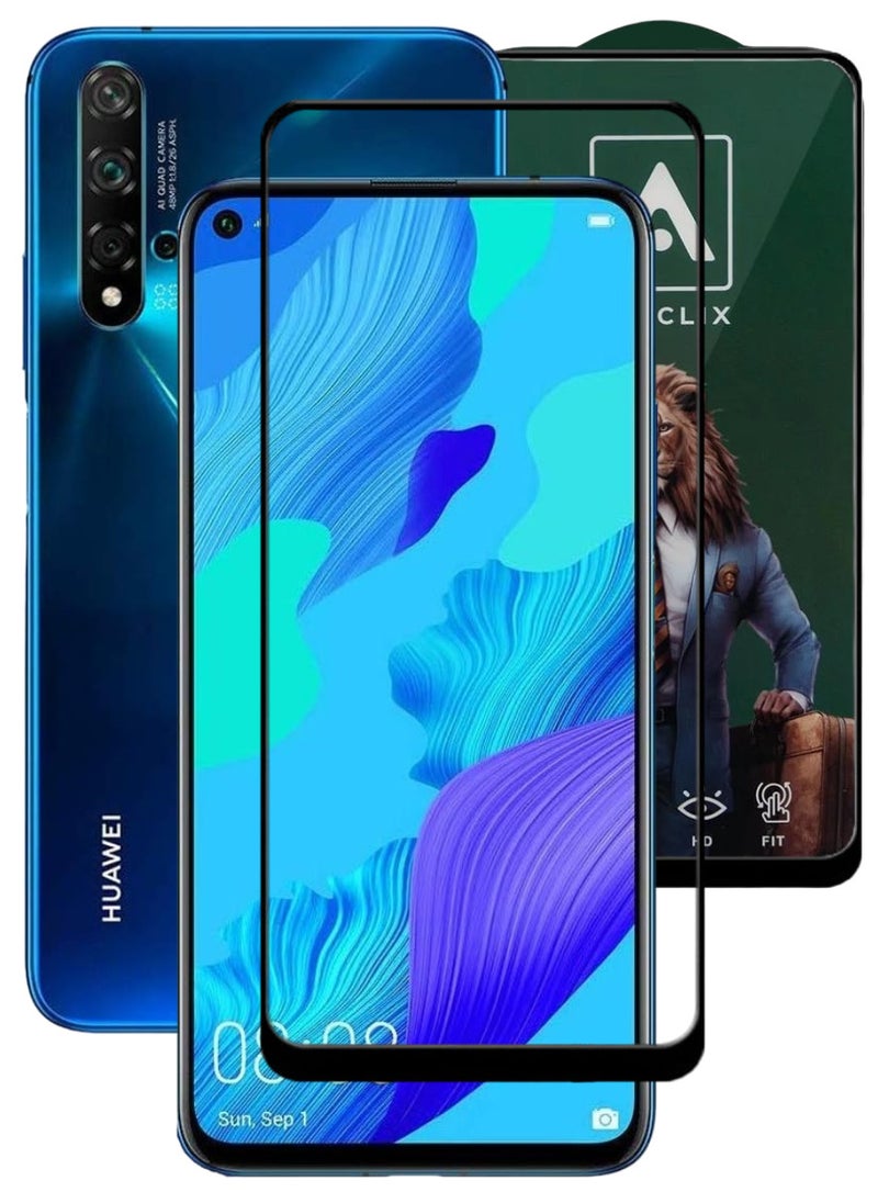 ACLIX Antistatic ESD Dustproof Premium Quality High Definition Tempered Glass Screen Protector Designed For Huawei nova 5T - Image 1