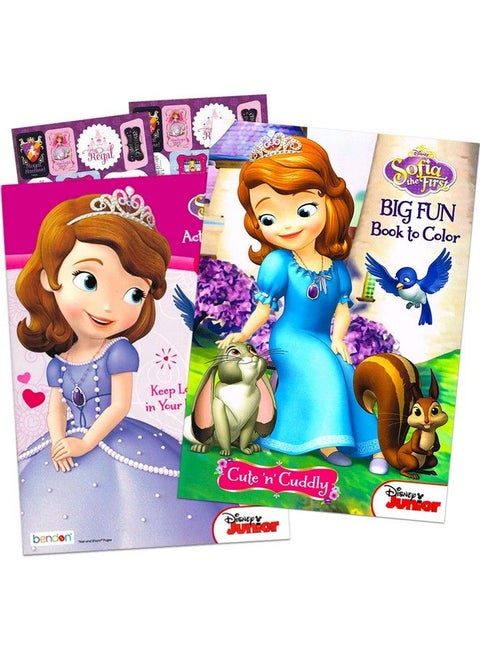 E First Coloring And Activity Book Set (Bundle Includes 2 Books)