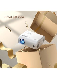ClokoWe Mini Projector, CLOKOWE 2024 Upgraded Portable Projector with 9000 Lux and Full HD 1080P, Movie Projector Compatible with iOS/Android Phone/Tablet/Laptop/PC/TV Stick/Box/USB Drive/Game Console  - Image 5