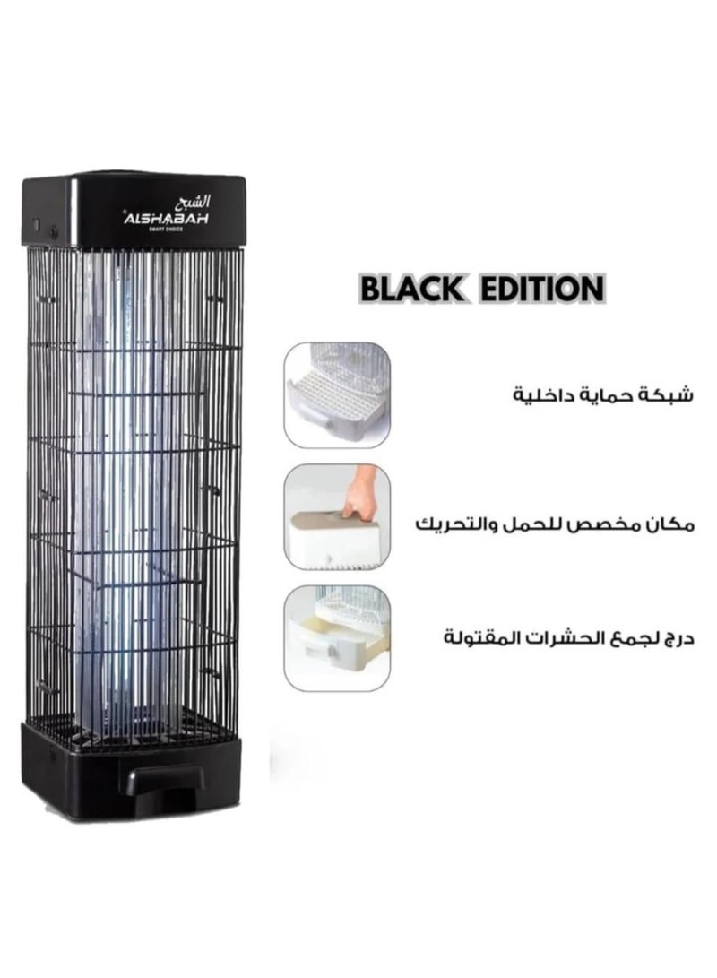 الشبح الشباح قاتل البعوض، مصيدة الحشرات الطائرة، ضوء الأشعة فوق البنفسجية 22-25 وات، صدمة كهربائية 3800 فولت، للاستخدام الداخلي والخارجي - Image 3
