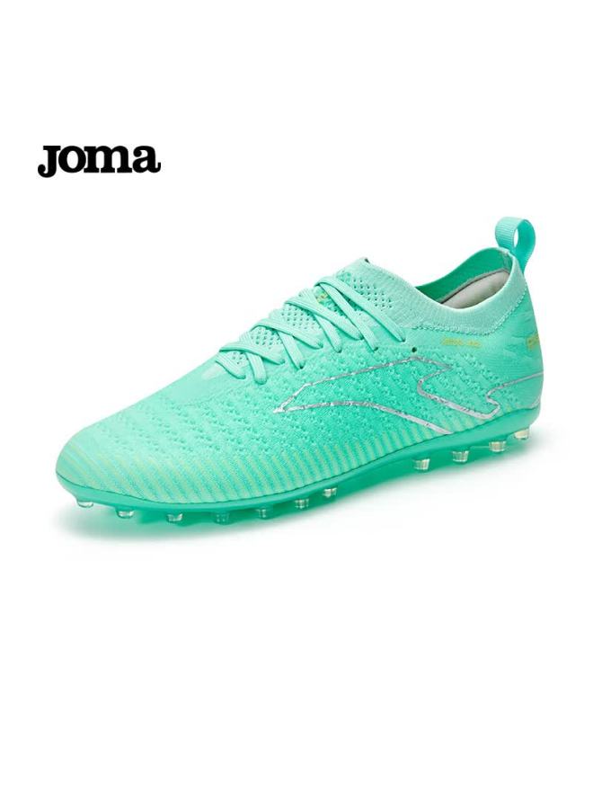 Joma Thunder Sock Football Shoes Mg Short Studs Non-slip Wear-resistant Lightweight Speed Type Compeion Training Shoes Lake Green 41 - Image 3