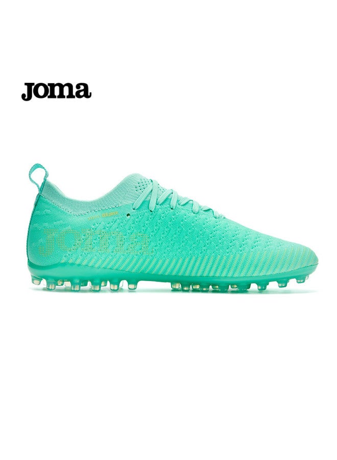Joma Thunder Sock Football Shoes Mg Short Studs Non-slip Wear-resistant Lightweight Speed Type Compeion Training Shoes Lake Green 41 - Image 2
