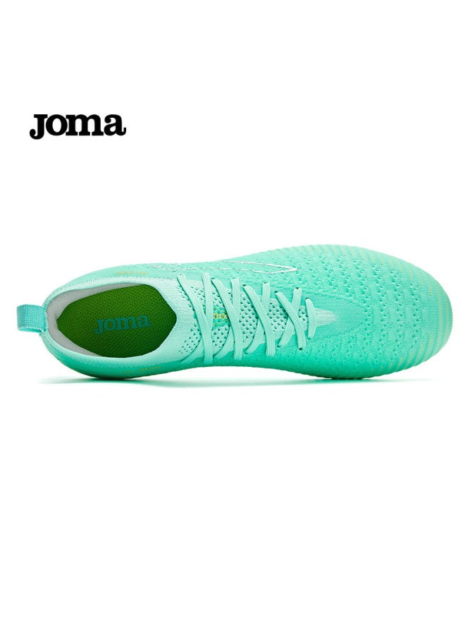 Joma Thunder Sock Football Shoes Mg Short Studs Non-slip Wear-resistant Lightweight Speed Type Compeion Training Shoes Lake Green 41 - Image 4