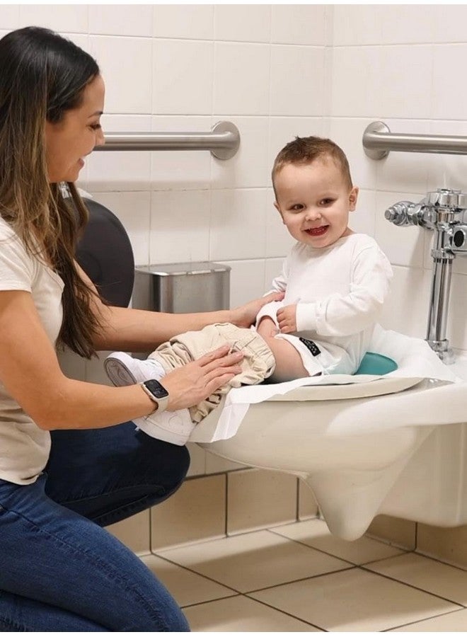 Prince Lionheart Tinkle to Go - Reusable Foldable Portable Potty Training Seat - Toilet Seat Perfect for Travel - Built-in Splash Guard, Perfect Potty Training Toilet Seat, Portable Potty for Toddlers - Image 1