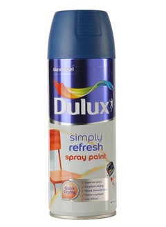 Dulux Simply Refresh Spray Paint 400 ML Matt Dark Blue  - Image 1