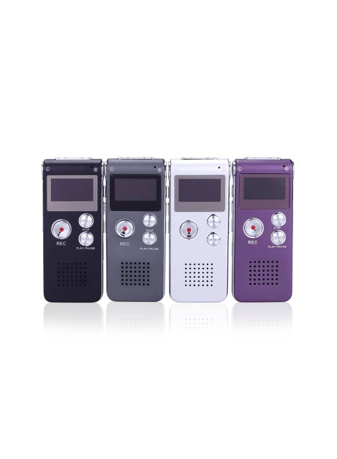 قلم تسجيل رقمي عالي الوضوح لتقليل الضوضاء، جهاز تسجيل الاجتماعات N28، يعمل بالصوت، اللون: أسود، السعة: 16 جيجابايت - Image 2