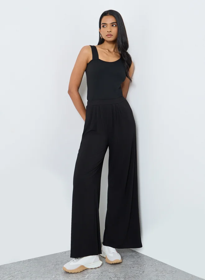 تايك تو Take Two Women High Rise Wide Leg Pants