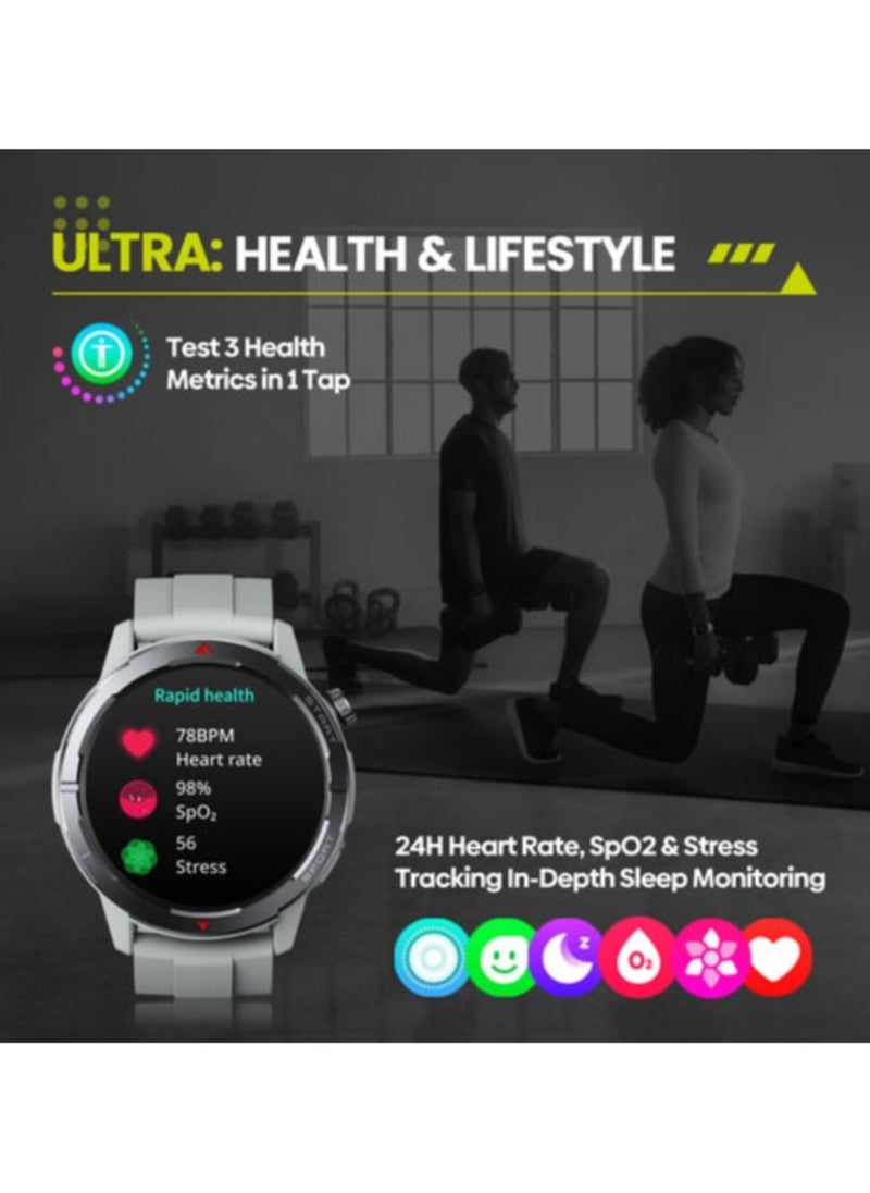 Zeblaze - New Zeblaze Stratos 3 Ultra GPS Smart Watch Built-in Dual-band GNSS Compass Barometric Altimeter 5 ATM Long Battery Life - Image 1