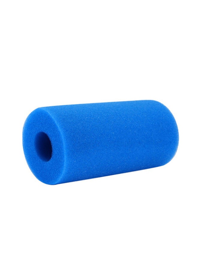 Generic - Swimming Pool Filter,Pool Filter for Intex Type A Reusable/Washable Swimming Pool Filter Foam Cartridge Sponge Pool Cleaner,Blue 10cmx20cm - Image 1