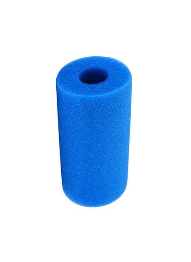 Generic - Swimming Pool Filter,Pool Filter for Intex Type A Reusable/Washable Swimming Pool Filter Foam Cartridge Sponge Pool Cleaner,Blue 10cmx20cm - Image 1
