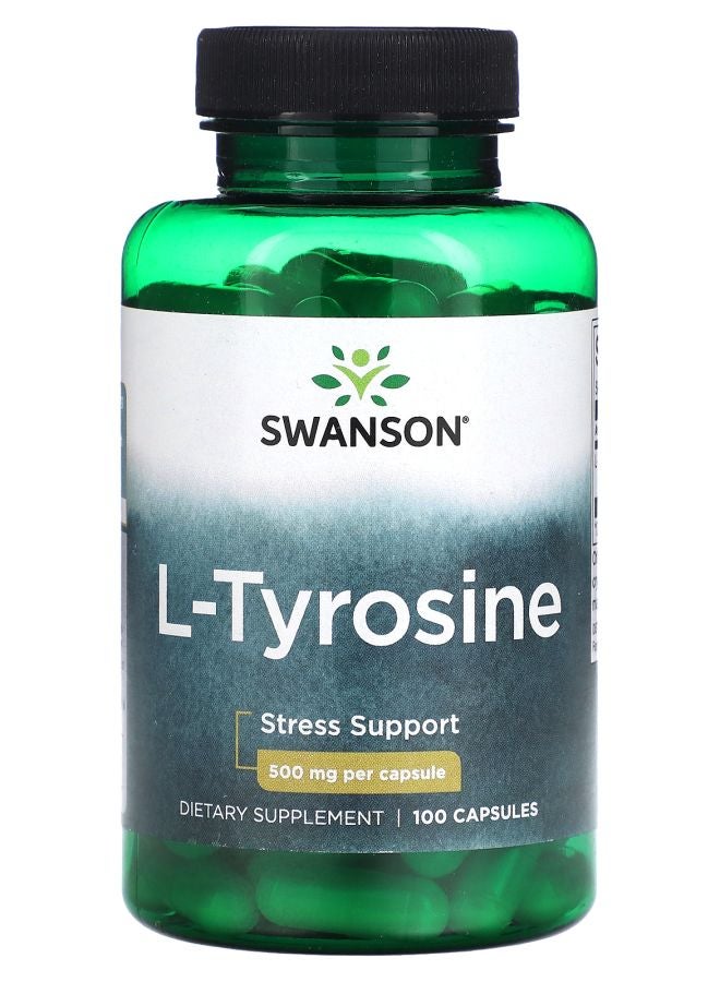 SWANSON L-Tyrosine 500 mg 100 Capsules