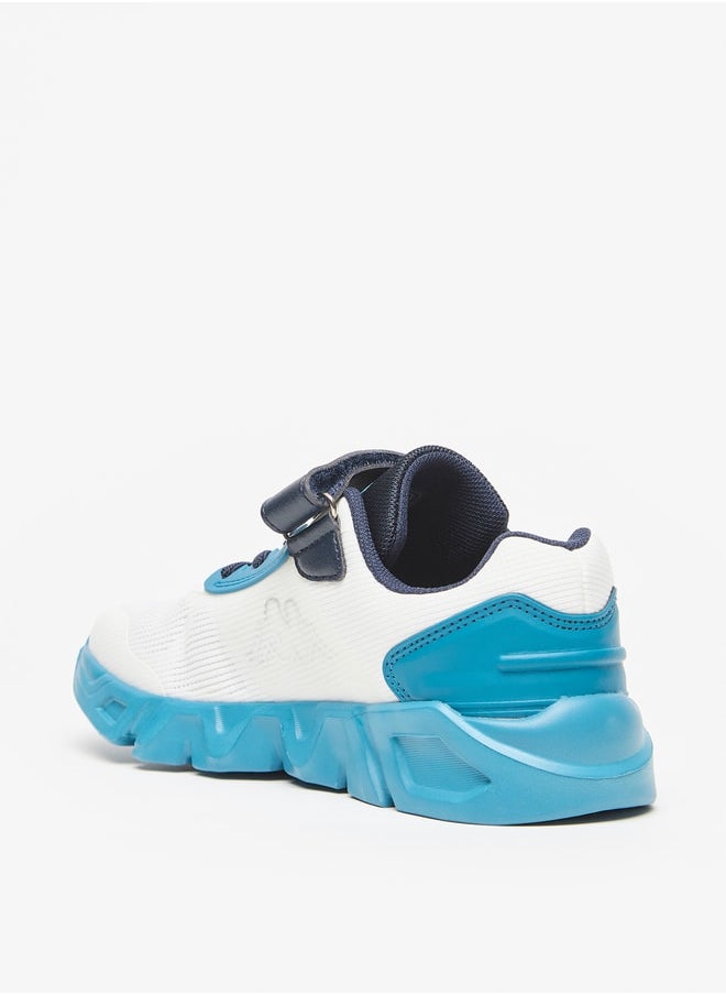 Kappa - Boys' Textured Sports Shoes with Hook and Loop Closure - Image 1
