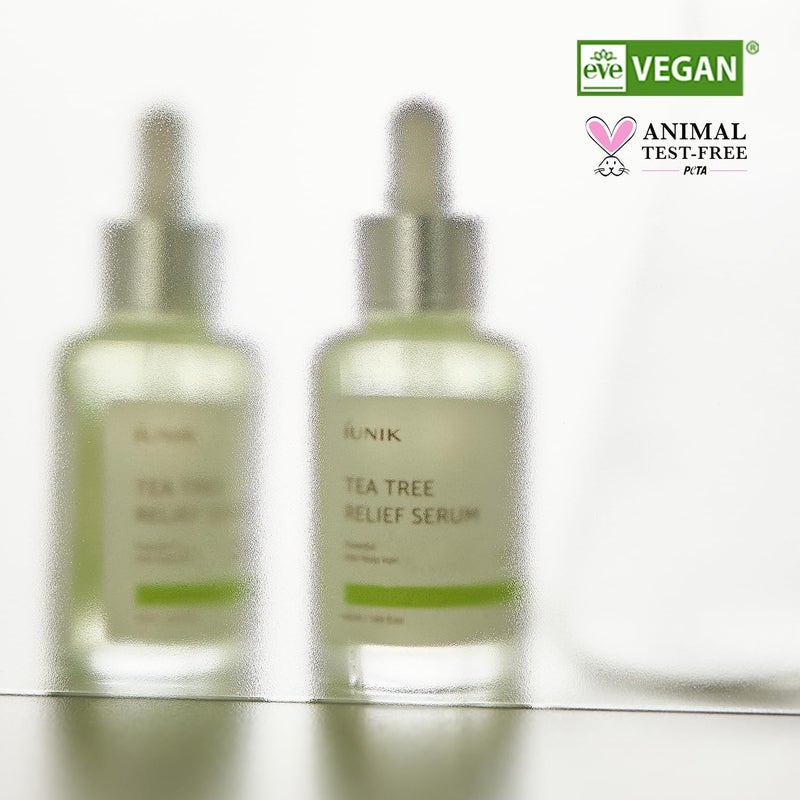 IUNIK Tea Tree Soothing & Moisturizing Facial Serum 50ml - Image 5