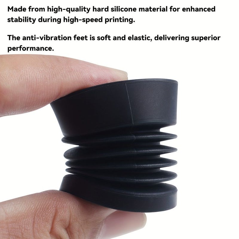 4 قطعة من أقدام مقاومة الاهتزاز لطابعة إليغو سينتاوري ثلاثية الأبعاد، وسادات امتصاص صدمات من السيليكون عالية المتانة - Image 5