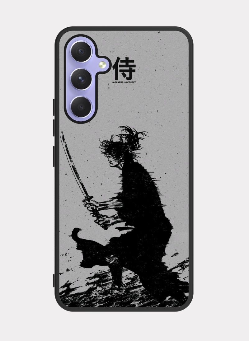 PXLAAT Samsung Galaxy A54 case cover Samurai Fighter - Image 1